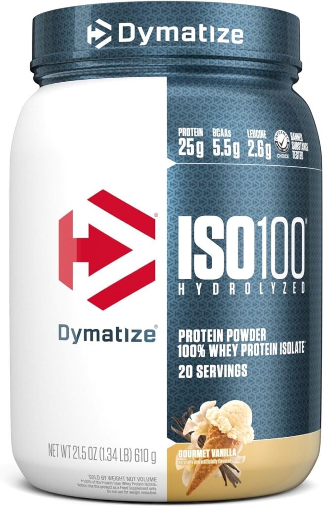 Melhor Whey Protein para Massa Muscular: Top 10 Melhores em 2025 Dymatize Nutrition ISO 100 Hydrolyzed 1