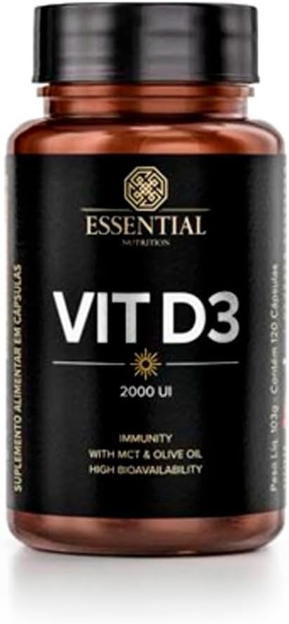 Melhor Vitamina D: As 10 Melhores em 2025 Essential Nutrition Vit D3 2000UI