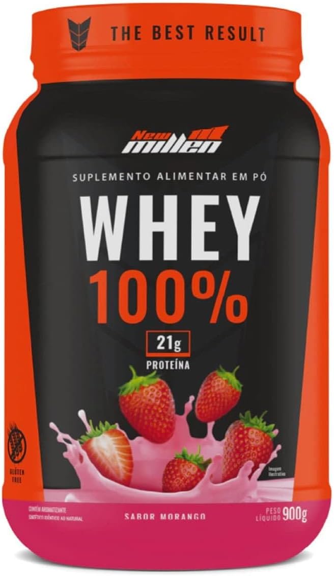 Melhor Whey Protein para Massa Muscular: Top 10 Melhores em 2025 New Millen 100 Whey Protein Concentrado 1
