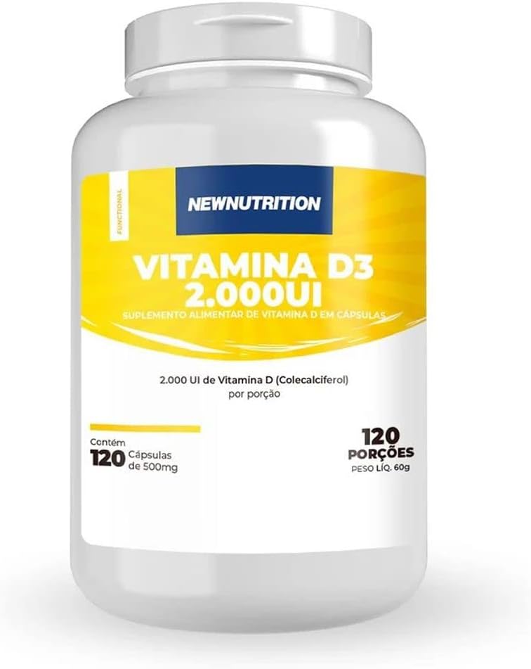 Melhor Vitamina D: As 10 Melhores em 2025 Newnutrition Vitamina D 2000Ui 1