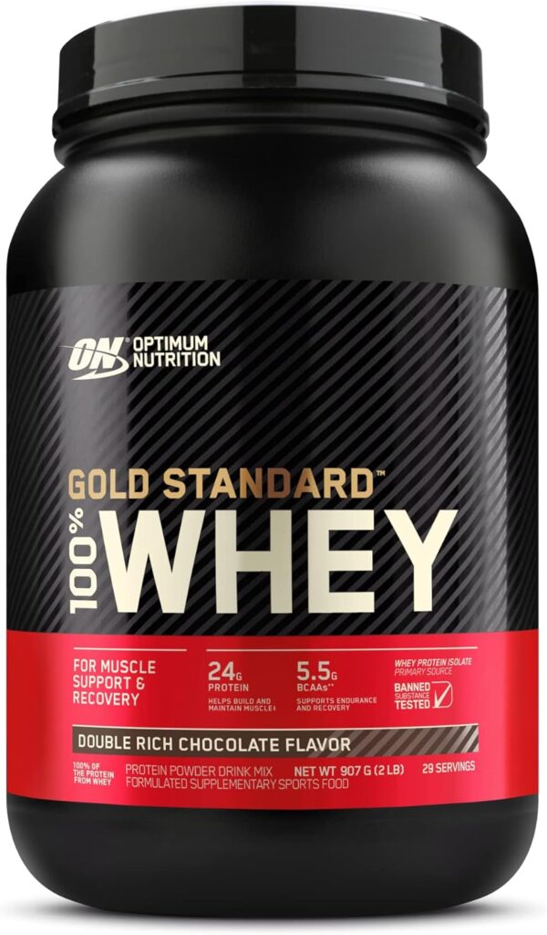 Melhor Whey Protein para Massa Muscular: Top 10 Melhores em 2025 Optimum Nutrition Gold Standard 1