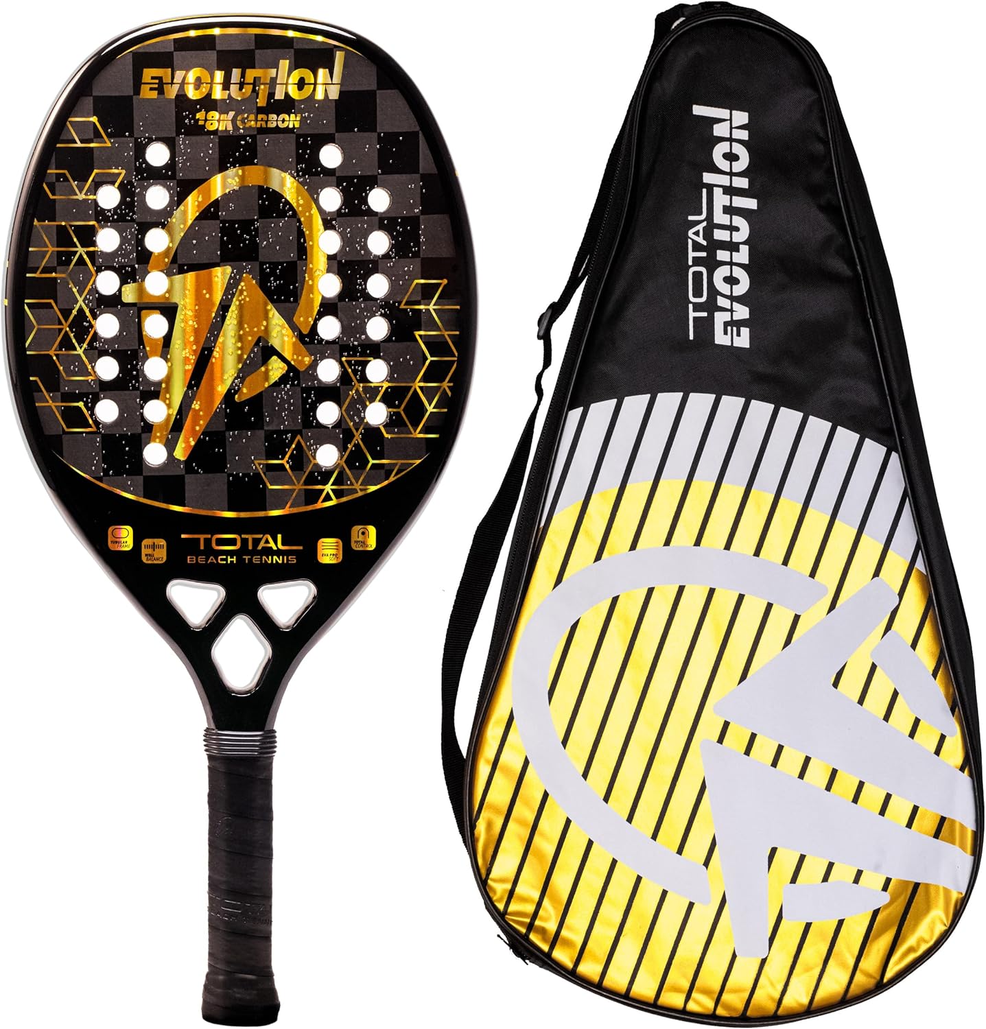 Melhor Raquete Beach Tennis: Top 10 Melhores em 2025 Raquete Beach Tennis Total Evolution 1
