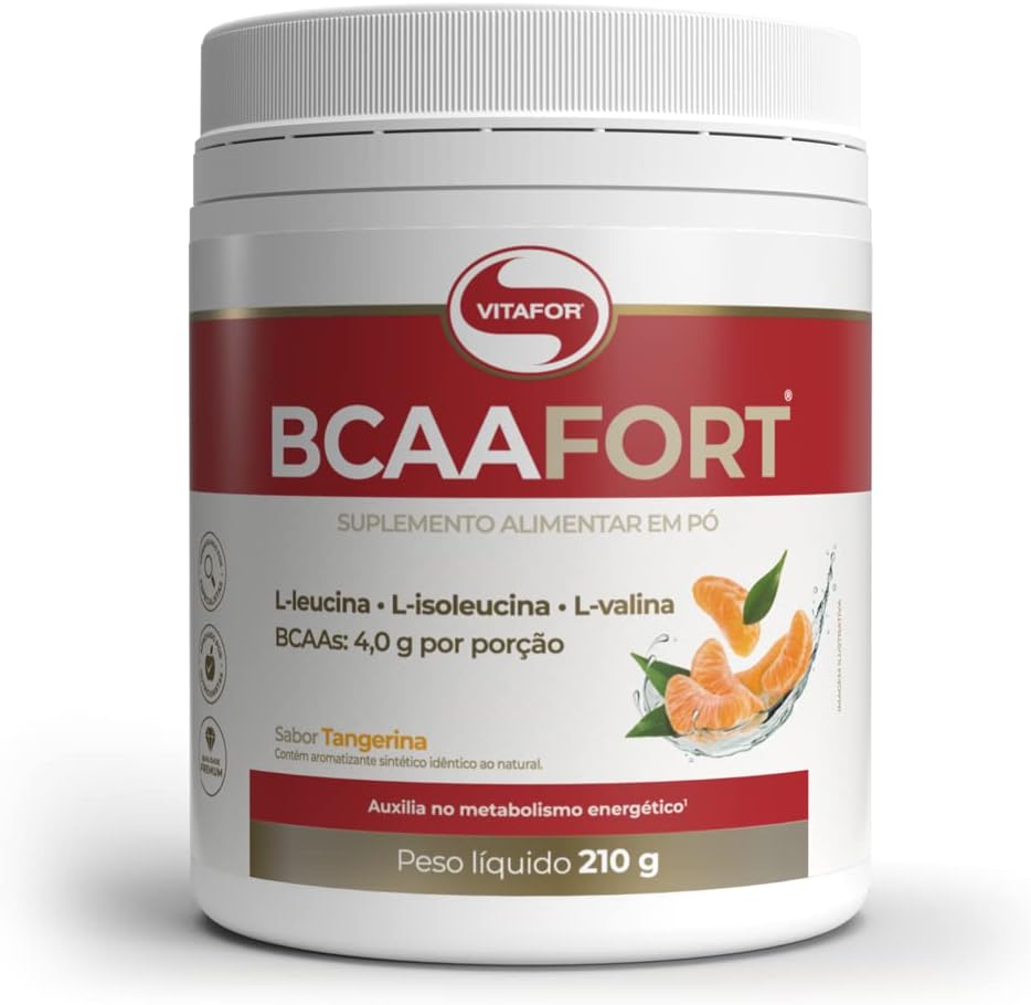 Melhor BCAA: Os 7 Melhores em 2025 Vitafor BCAA Fort 1