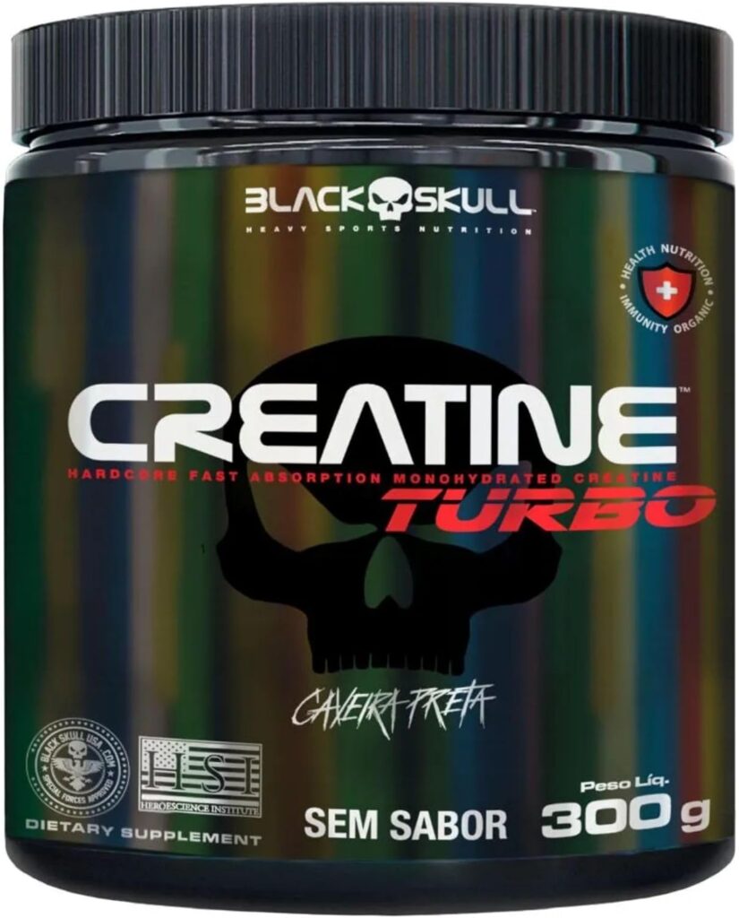 Melhor Creatina: As 10 Melhores em 2025 Black Skull Creatine Turbo 4