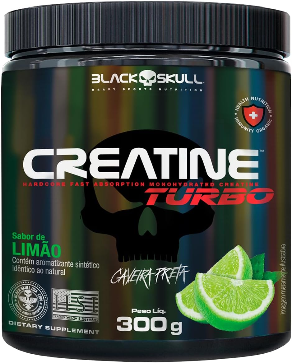 Melhor Creatina para Ganhar Massa: As 10 Melhores em 2025 Black Skull Creatine Turbo