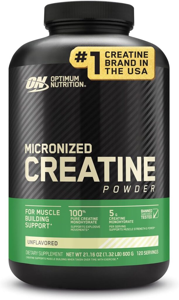 Melhor Creatina para Ganhar Massa: As 10 Melhores em 2025 Optimum Nutrition Creatine Powder Creapure