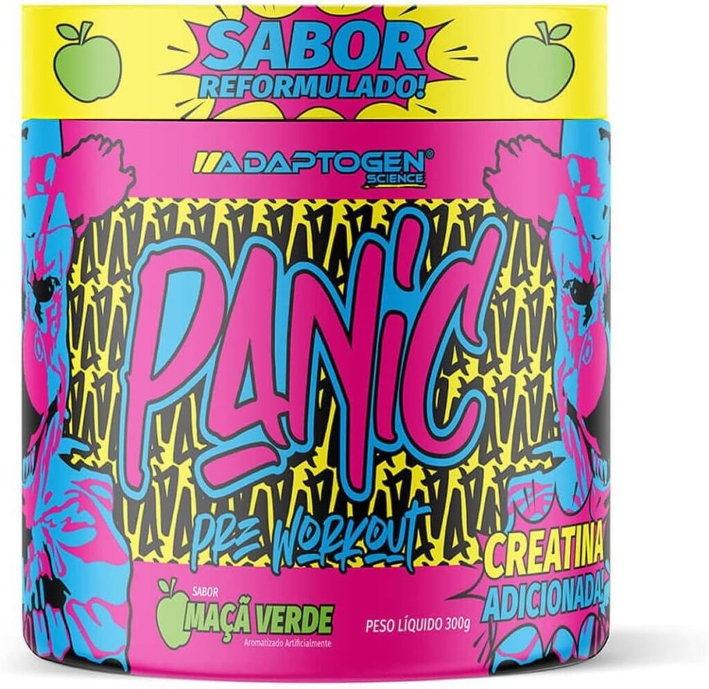 Melhor Pré-Treino: Top 10 Melhores em 2025 Adaptogen Panic Pre Workout 1